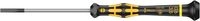 Wera 1578 A ESD Kraftform Micro Schlitz-Schraubendreher, 0,60 x 3,5 x 80 mm,