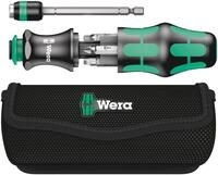 Wera 05051025001 Kraftform Kompakt 26 mit Tasche, Handhalter mit Bit-Magazin,