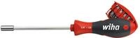 Wiha Schraubendreher mit Bit Set Magazin magnetisch Bithalter TORX&reg; mit 8 Bits, 1/4"