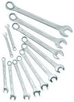 Br&uuml;der Mannesmann Gabel-Ringschl&uuml;sselsatz, 6-22 mm, Chrom-Vanadium, 12-teilig...