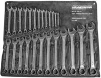 Br&uuml;der Mannesmann Gabel-Ringschl&uuml;sselsatz, 7-32 mm, Chrom-Vanadium, 25-teilig | M