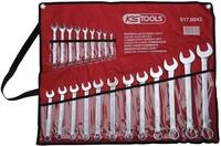KS Tools 517.0043 Ringmaulschl&uuml;ssel-Satz, abgewinkelt, 21-tlg 6-32mm