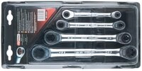 KS Tools 503.4364 GEARplus TX-E-Doppel-Ratschenringschl&uuml;ssel-Satz, 4-tlg.
