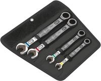 Wera 05073290001 6000 Joker 4 Set 1, Maul-Ringratschenschl&uuml;ssel-Satz, metrisch,
