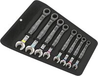 Wera 05020012001 6000 Joker 8 Imperial Set 1, Joker Maul-Ringratschenschl&uuml;ssel-Satz,