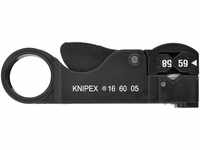 Knipex Abisolierwerkzeug für Koaxialkabel 105 mm 16 60 05 SB