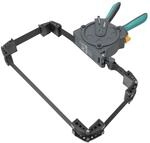 wolfcraft Einhand-Rahmenspanner 3681000 &ndash; Bandspanner zur schnellen Fixierung von