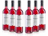 Canti - Merlot italienischer Rosé Wein 11,5%, sanfter Geschmack mit kräftiger