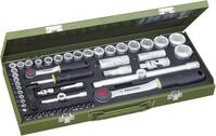 Proxxon 23040 Steckschl&uuml;sselsatz, Komplettkasten mit 6,3mm (1/4") & 12,5mm...