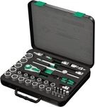 Wera Zyklop Speed-Knarrensatz 8100 SC 2, 1/2"-Antrieb, metrisch, 37-teilig,