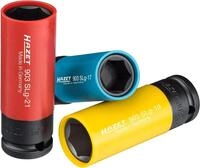 HAZET Steckschl&uuml;ssel-Satz 903SPC/3 I 12,5 mm Vierkantantrieb (1/2 Zoll), 17-21...