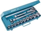 Hazet Steckschl&uuml;ssel-Satz 1,9 cm (0,75 Zoll) 16-teilig, 1000