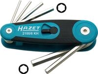 HAZET Winkelschraubendreher-Satz 2100/6Kh, Innensechskant-Profil, 6-teilig,