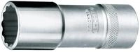 GEDORE Steckschl&uuml;sseleinsatz, lange Ausf&uuml;hrung, Nuss, 1/2'' 12,5 mm Antrieb,