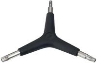 BBB Cycling TorxStar Torx Schl&uuml;ssel Set f&uuml;r Fahrr&auml;der, BTL-28T, Schwarz-silber