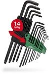 Wiha Stiftschl&uuml;ssel Set mit ProStar Halter (24312) 14tlg. I Torx...
