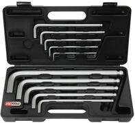 KS Tools 151.2150 Kugelkopf-Innensechskant-Winkelstiftschl&uuml;ssel-Satz,XL,10-tlg