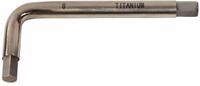 KS Tools 965.0423 TITANplus Winkelstiftschl&uuml;ssel Innensechskant,3mm, 66mm lang