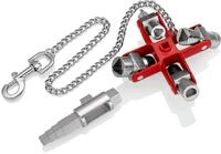 KNIPEX Universal-Schl&uuml;ssel Bau der Standard Schaltschrankschl&uuml;ssel 96 mm, 00...