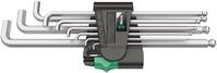 Wera 950 PKLS/9 SM SB Winkelschl&uuml;sselsatz, metrisch, gestellverchromt, 9-teilig,
