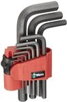 Wera 950/9 BM N Winkelschl&uuml;sselsatz, metrisch, BlackLaser, 9-teilig,...