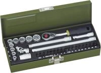 Proxxon 23078 Feinmechaniker-Satz mit MICRO-Kompaktratsche 6,3mm (1/4") und starkem
