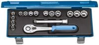 GEDORE Steckschl&uuml;ssel-Satz 3/8 Zoll, 16-teilig 6-kant 6-19 mm, 1 St&uuml;ck, 30...