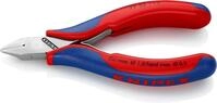KNIPEX Elektronik-Seitenschneider mit durchgestecktem Gelenk mit