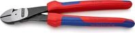 KNIPEX Kraft-Seitenschneider mit Comfort-Griffen schwarz atramentiert 250 mm, 74 22