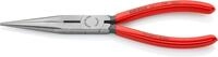 KNIPEX Flachrundzange mit Schneide (Storchschnabelzange) mit Kunststoff &uuml;berzogen