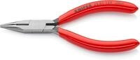 KNIPEX Flachrundzange mit Schneide (Radiozange) mit Kunststoff &uuml;berzogen schwarz