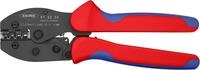 KNIPEX PreciForce Crimpzange mit Mehrkomponenten-H&uuml;llen br&uuml;niert 220 mm, 97 52 34