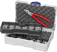 KNIPEX Crimp-Sortiment f&uuml;r Aderendh&uuml;lsen 1 x 97 71 180, 9 x Aderendh&uuml;lsen-Sets 265