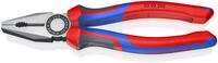 KNIPEX Kombizange mit Comfort-Griffen schwarz atramentiert 200 mm 03 02 200 SB