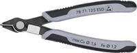 KNIPEX Electronic Super Knips ESD mit Mehrkomponenten-H&uuml;llen br&uuml;niert 125 mm, 78 71