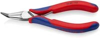 KNIPEX Elektronik-Greifzange mit durchgestecktem Gelenk mit Mehrkomponenten-H&uuml;llen