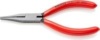 Knipex Flachzange mit Schneide (Feinmechanikerzange) mit Kunststoff &uuml;berzogen 140 mm