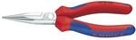 Knipex Langbeckzange verchromt, mit Mehrkomponenten-H&uuml;llen 190 mm 30 25 190