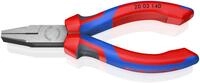 KNIPEX Flachzange mit Comfort-Griffen schwarz atramentiert 140 mm, 20 02 140