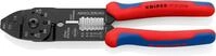 KNIPEX Crimpzange mit Mehrkomponenten-H&uuml;llen schwarz lackiert 230 mm, 97 21 215 B