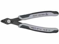 Knipex Electronic Super Knips® ESD brüniert, mit Mehrkomponenten-Hüllen 125...