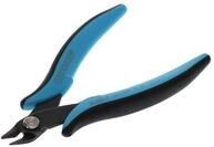 GEDORE 1829017 Miniatur Elektronik-Seitenschneider f&uuml;r 1,3 mm Kupferdraht, Stahl,
