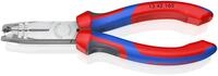 KNIPEX Abmantelungszange mit Comfort-Griffen schwarz atramentiert 165 mm, 13 42 165
