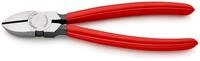 KNIPEX Seitenschneider mit Kunststoff &uuml;berzogen schwarz atramentiert 180 mm, 70 01