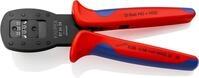 KNIPEX Crimpzange f&uuml;r Miniaturstecker Parallelcrimp mit Mehrkomponenten-H&uuml;llen