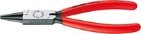 KNIPEX Rundzange mit Kunststoff &uuml;berzogen schwarz atramentiert 160 mm, 22 01...