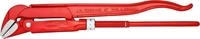 KNIPEX Rohrzange 45&deg; rot pulverbeschichtet 430 mm, 83 20 015