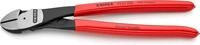 KNIPEX Kraft-Seitenschneider mit Kunststoff &uuml;berzogen schwarz atramentiert 250 mm,