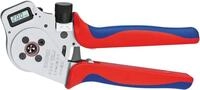 KNIPEX Vierdornpresszange f&uuml;r gedrehte Kontakte mit Mehrkomponenten-H&uuml;llen