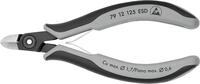 KNIPEX Pr&auml;zisions-Elektronik-Seitenschneider ESD mit Mehrkomponenten-H&uuml;llen